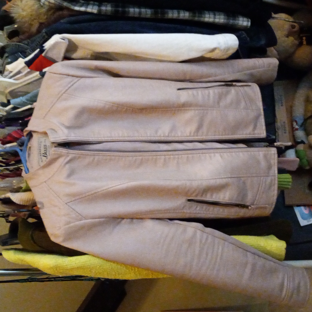 Pink Polyurethane Jacket